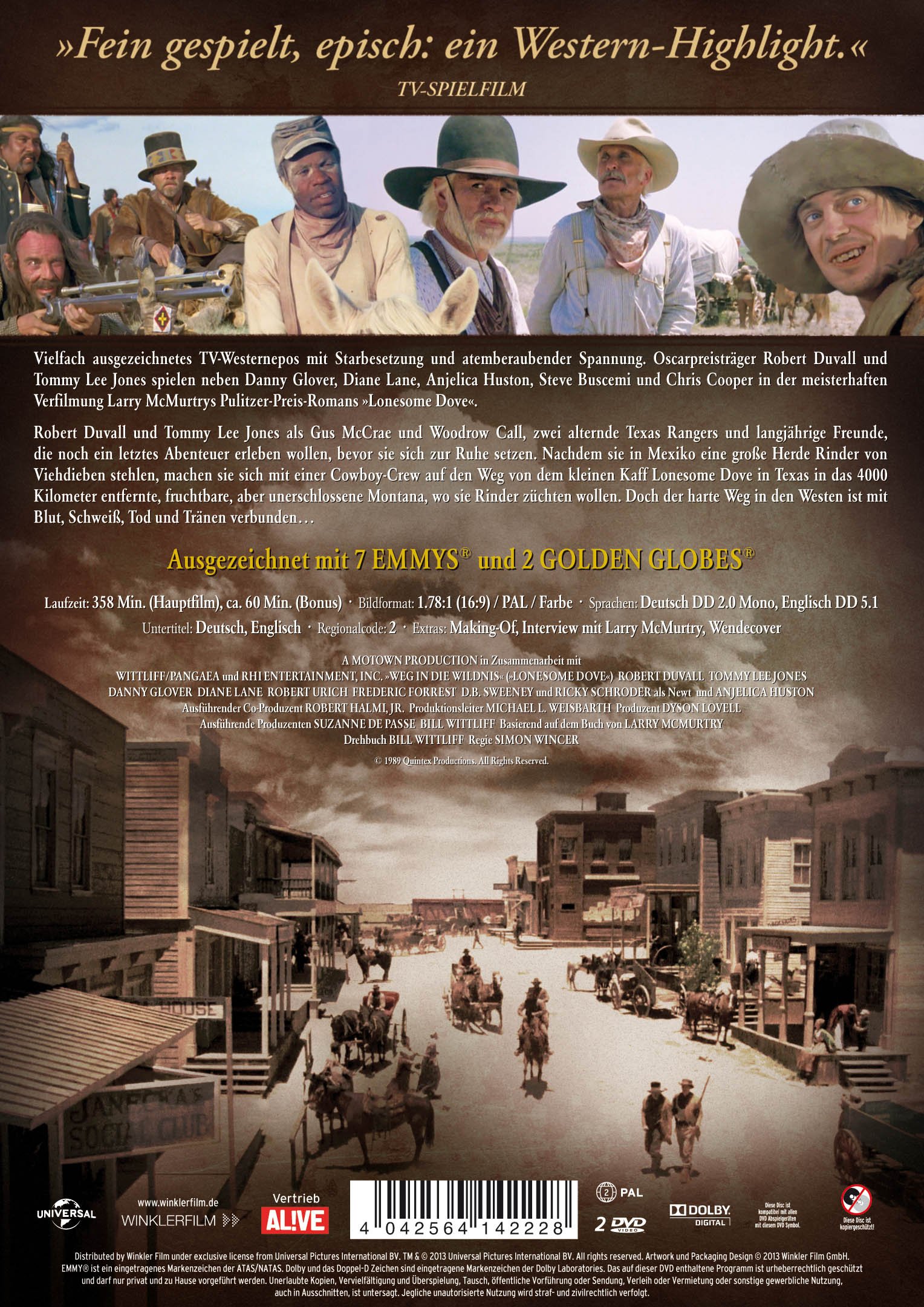 Weg in die Wildnis - Lonesome Dove
