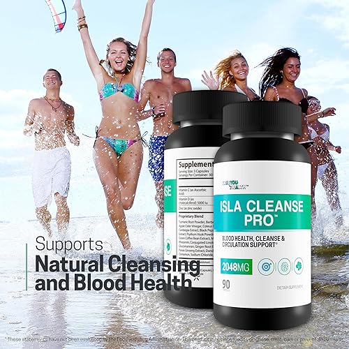 Miniatura 8 de Isla Cleanse Pro - Nuestro mejor suplemento de desintoxicación de limpieza de cuerpo completo para la salud de las venas y las arterias - Limpieza