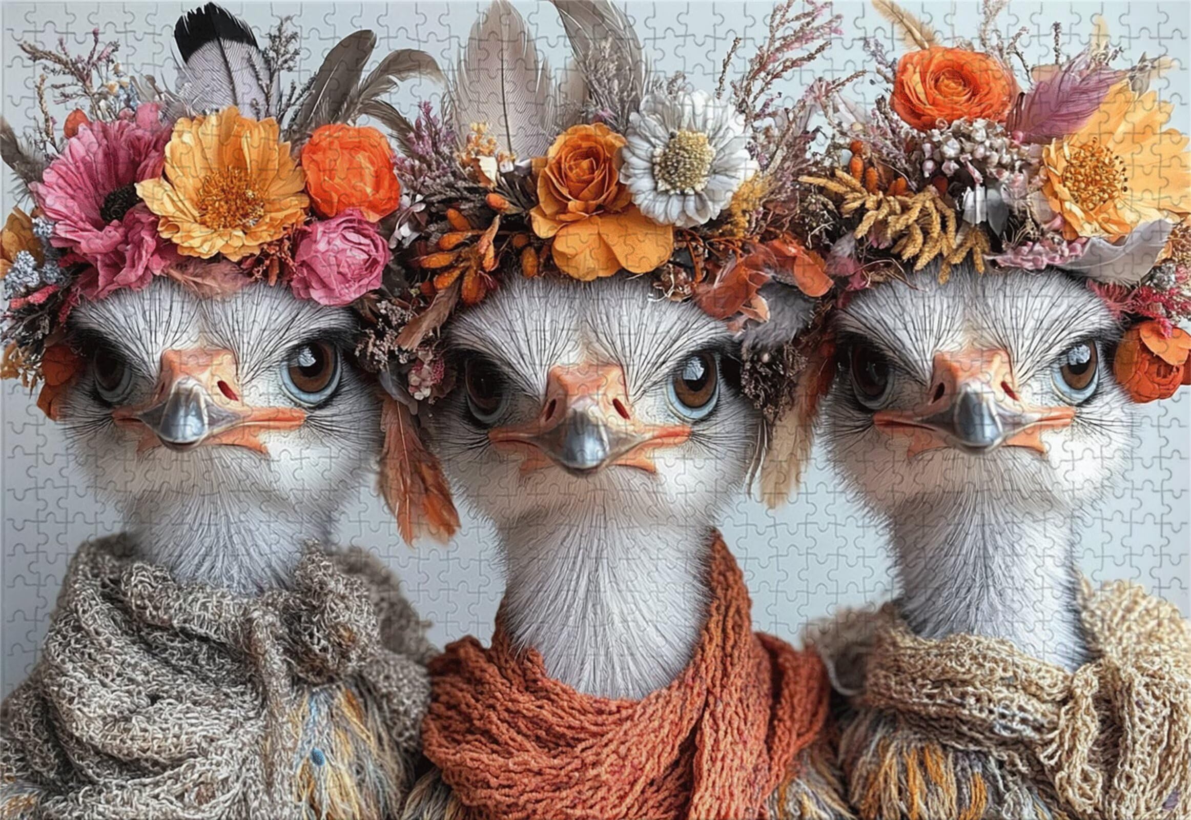Puzzle 2000 Teile Erwachsene Tier 100x70cm,2000pcs Klassische Puzzles Blume Anspruchsvoll Jigsaw Spielzeug Puzzlespiel Lernspiel Impossible Holzpuzzle Geeignet für alle Altersgruppen Geschenk P-592