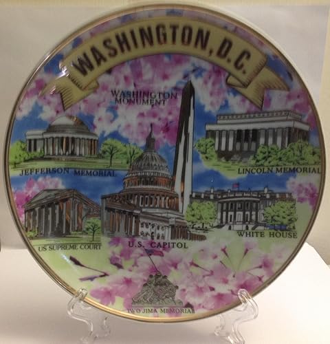 Cherry Blossom Washington DC Souvenir - Plato coleccionable - Washington DC Souvenirs