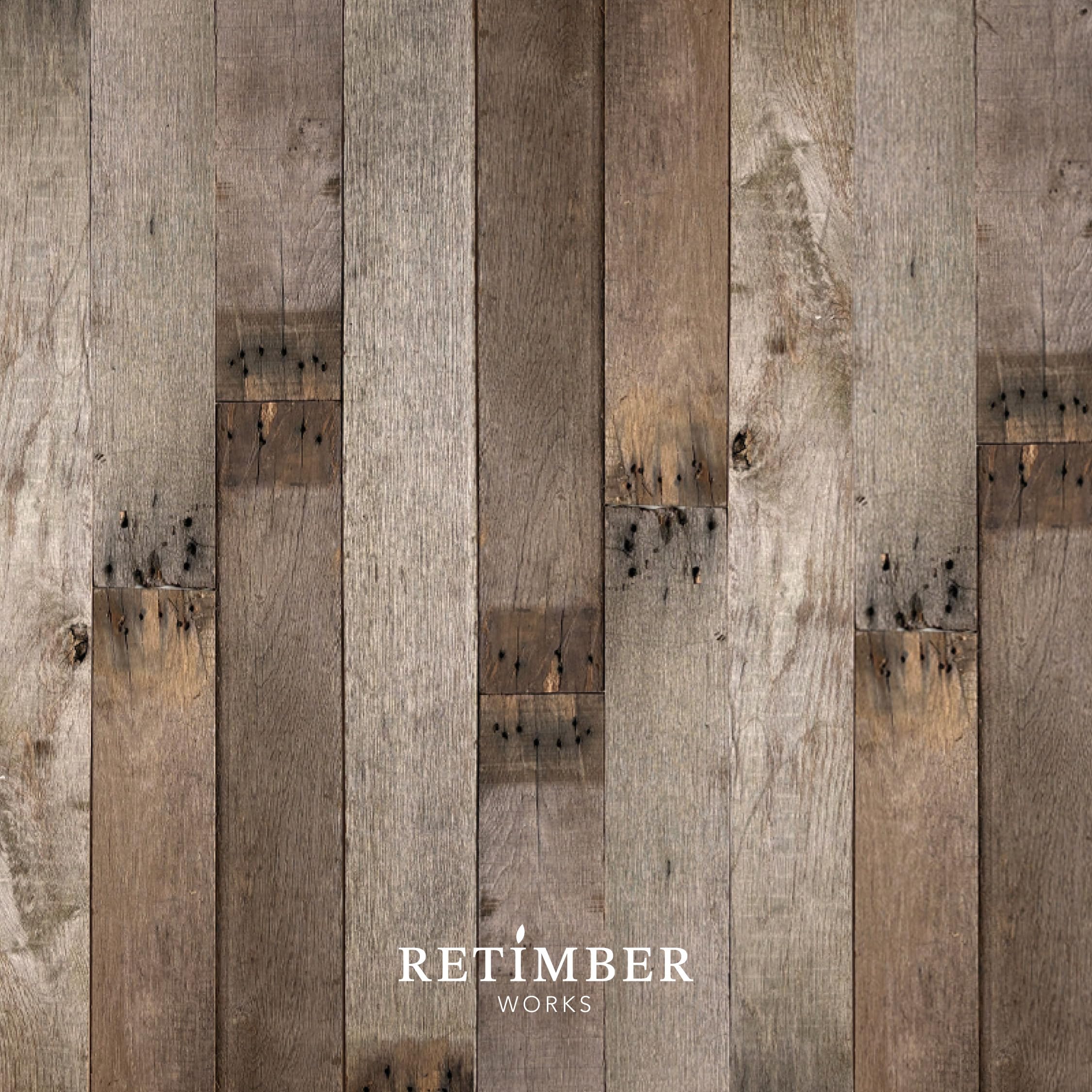 Rivestimento da parete in legno vecchio, 0,8 M2 per scatola, rivestimento da parete in legno anticato, pannelli in legno 3D per decorazione murale, rivestimento decorativo da parete per interni