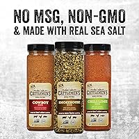 Vista 6 de Cattlemen's Chili Lime Rub, 22.75 oz – Un recipiente de 22.75 onzas de chile y lima frotado hecho de sal marina, chile, ajo y jugo de lima, perfecto