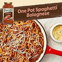 Vista 3 de Prego Salsa de carne boloñesa, tarro de 23.5 onzas