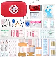 Vista 1 de Galaxy 279 kits de primeros auxilios para supervivencia, emergencia, trauma, deporte, caza, camping, senderismo, al aire libre, bolsa IFAK EMT
