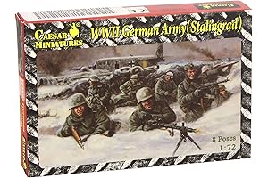 WWII German Army (Staling Wheel), Caesar Miniatures HB09 Model Kit