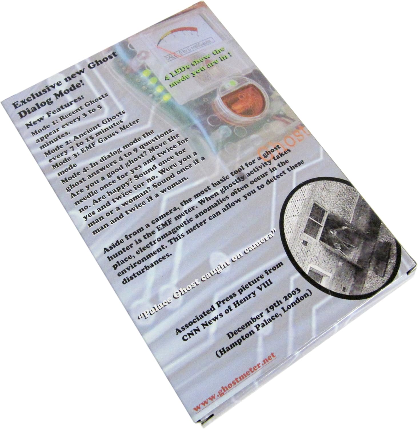 Wееklу Tор Sаlе Technology Alternatives Ghost Meter Pro EMF Sensor with 4-Modes Nеw Arrіvаlѕ Technology Alternatives Ghost Meter Pro EMF Sensor with 4-Modes