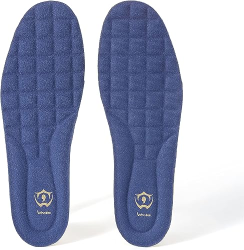 Miniatura 1 de Plantillas de espuma viscoelástica para hombre, con soporte para el arco, acolchado de primera calidad, dolor ortopédico en el talón y fascitis