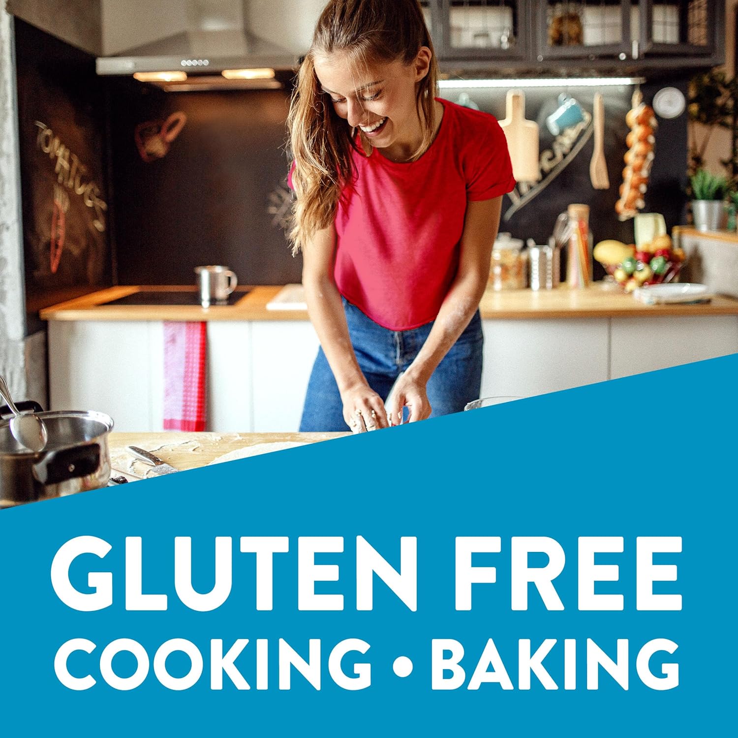 Krusteaz Gluten Free All-Purpose Flour, No Artificial Flavors, Colors, or Preservatives, 32 Oz Boxes (Pack of 8)