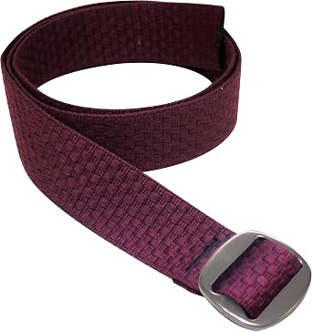 Bison Designs Womens Reversible to Solid Color Subtle Clinch Belt