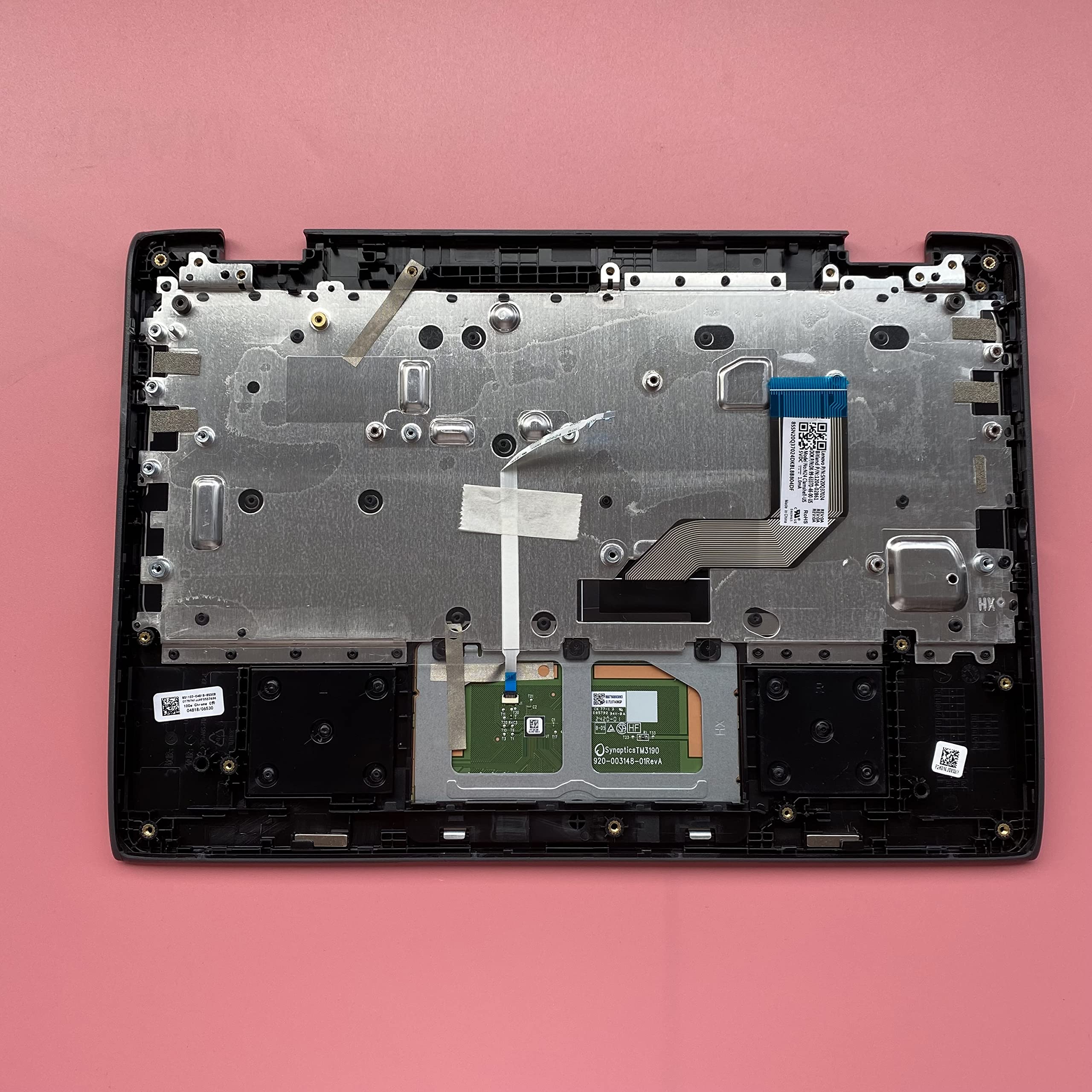 Palmrest Laptop Replacement Keyboards For Lenovo Chromebook Laptop  Palmrests For Lenovo Chromebook Palmrest Touchpad Keyboard Silver Laptop  Palmrests For Lenovo