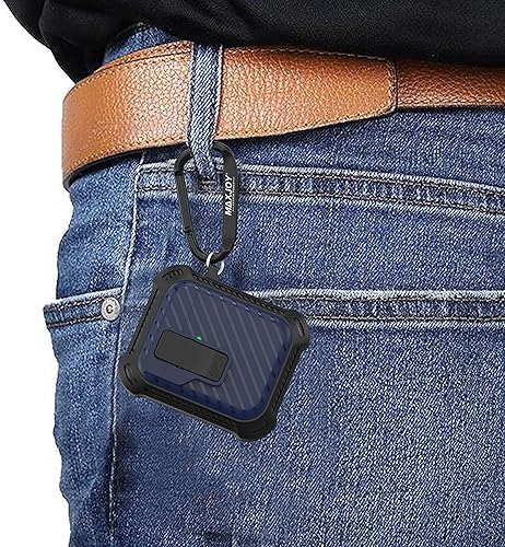 Miniatura 7 de Maxjoy Funda para AirPods de 2 generación, funda protectora para AirPods 2 con bloqueo seguro automático Gen 2, funda militar dura a prueba de