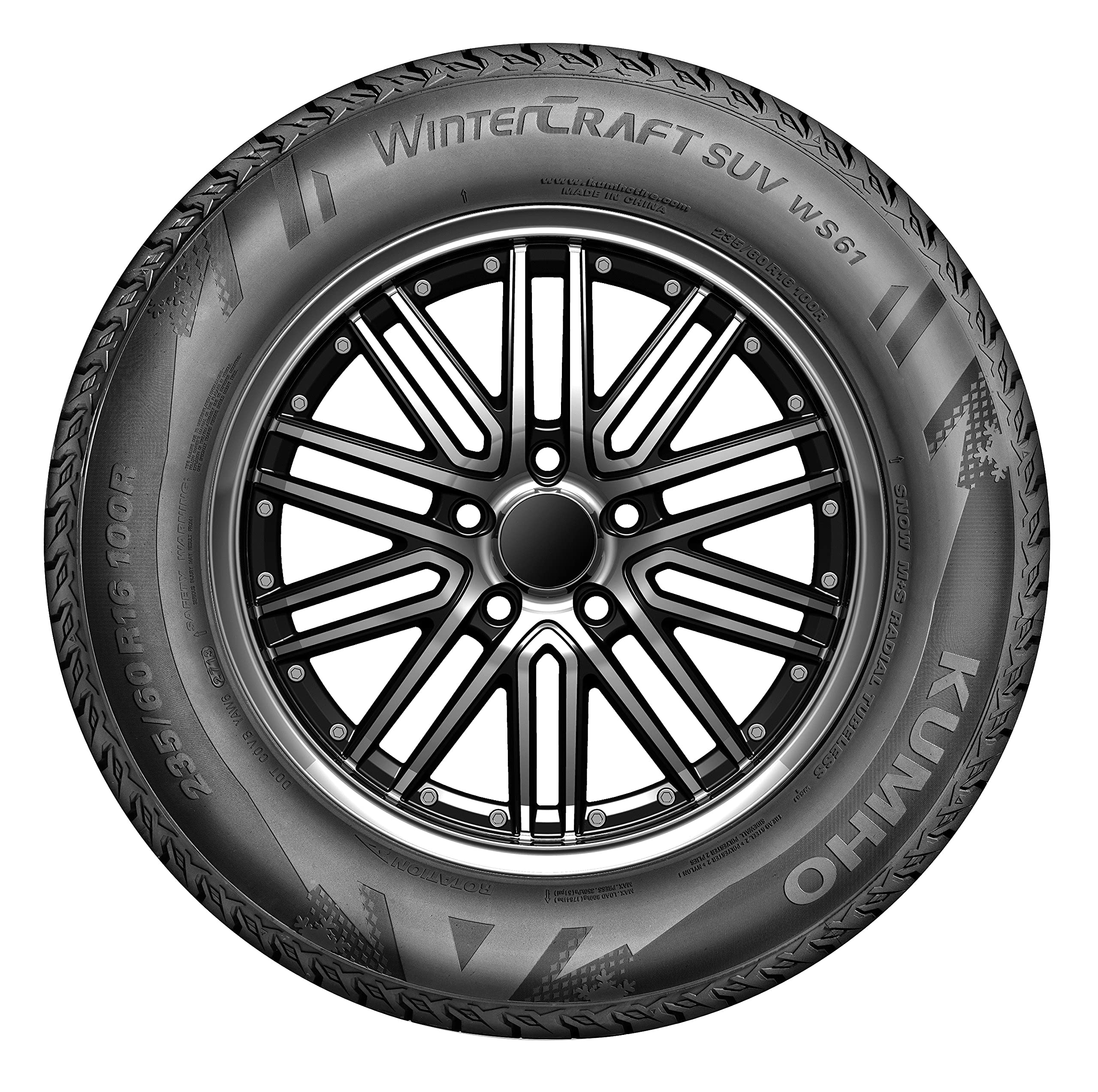 Amazon.co.jp: クムホ(KUMHO) スタッドレスタイヤ WinterCraft WS61