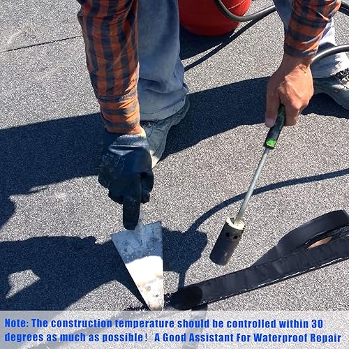 Miniatura 5 de 2 rollos de cinta de grietas de asfalto, relleno de grietas de asfalto, cinta de reparación de juntas de asfalto, sellador de grietas para