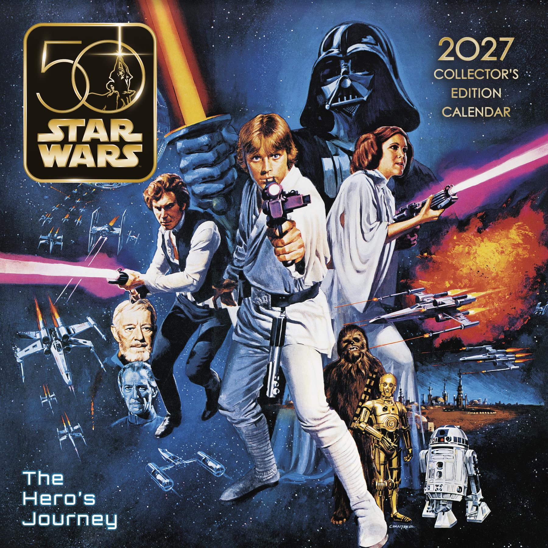 2027 Star Wars 50th Anniversary Collector's Edition Calendar