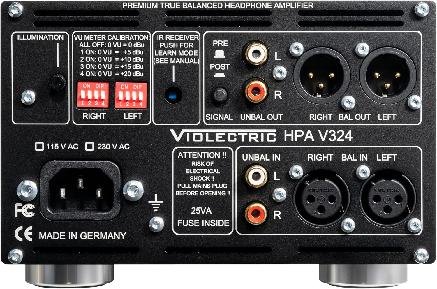 Violectric Premium Analog Headphone Amplifier