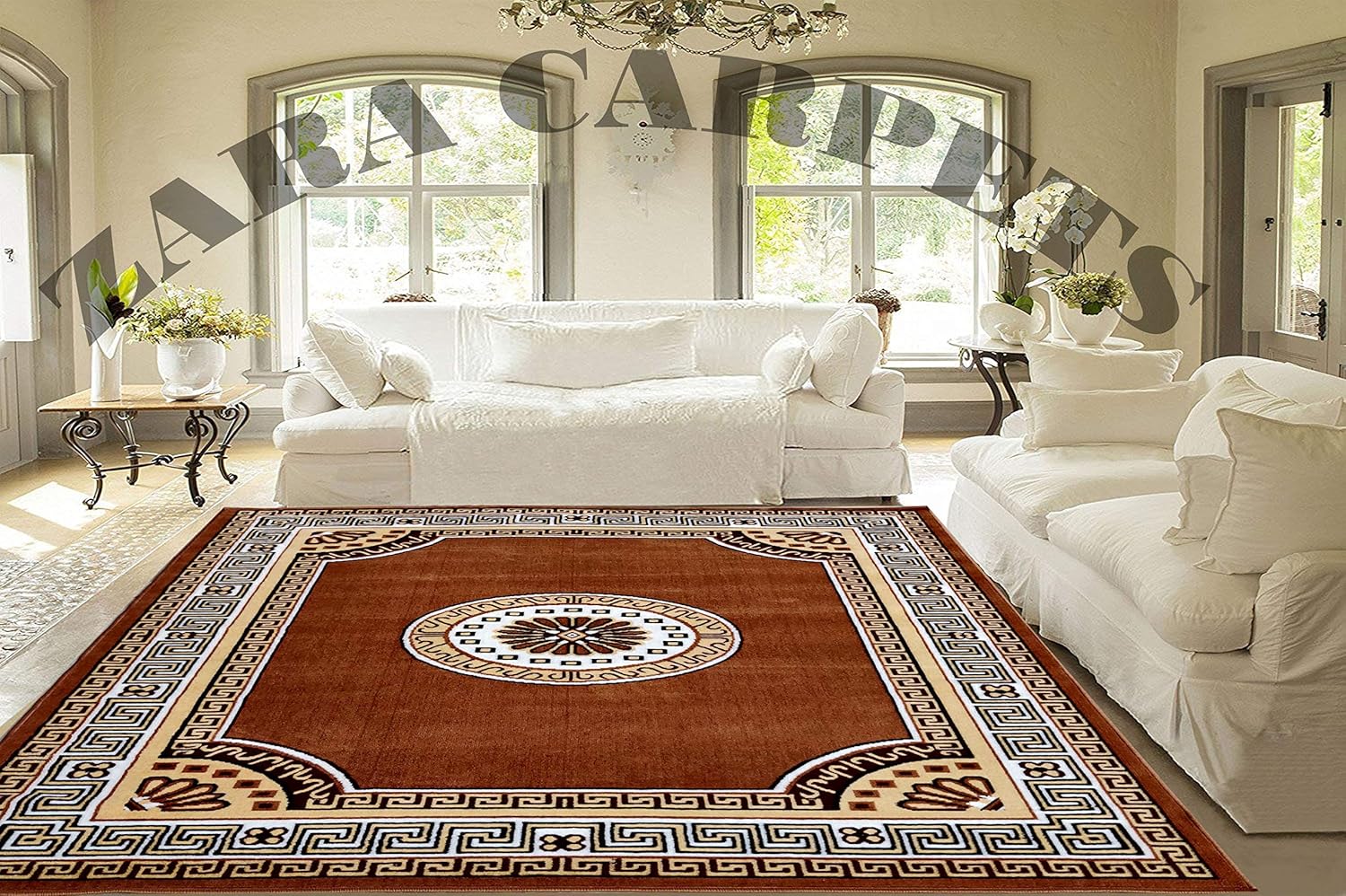 Buy ZARA CARPETS; Can change the floor Modern Washable Rectangular