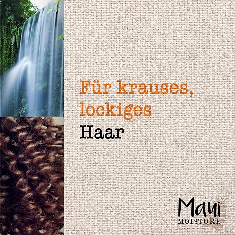 Maui Moisture Revive und Hydrate Shea Butter Hair Mask (400ml) feuchtigkeitsspendende Haarmaske für trockenes geschädigtes Haar mit cremiger Sheabutter
