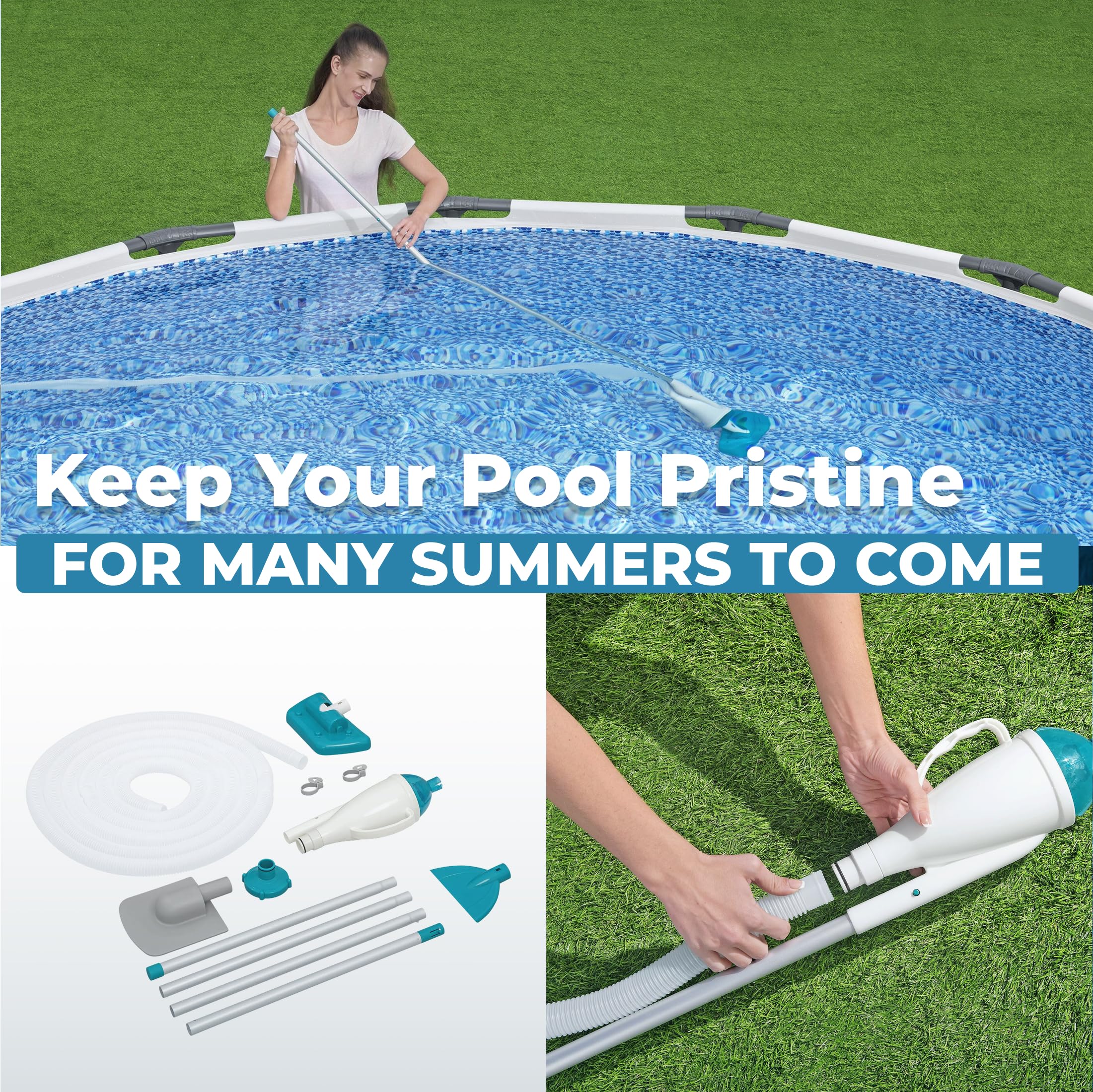 Bestway AquaPristine Aspirapolvere per piscina
