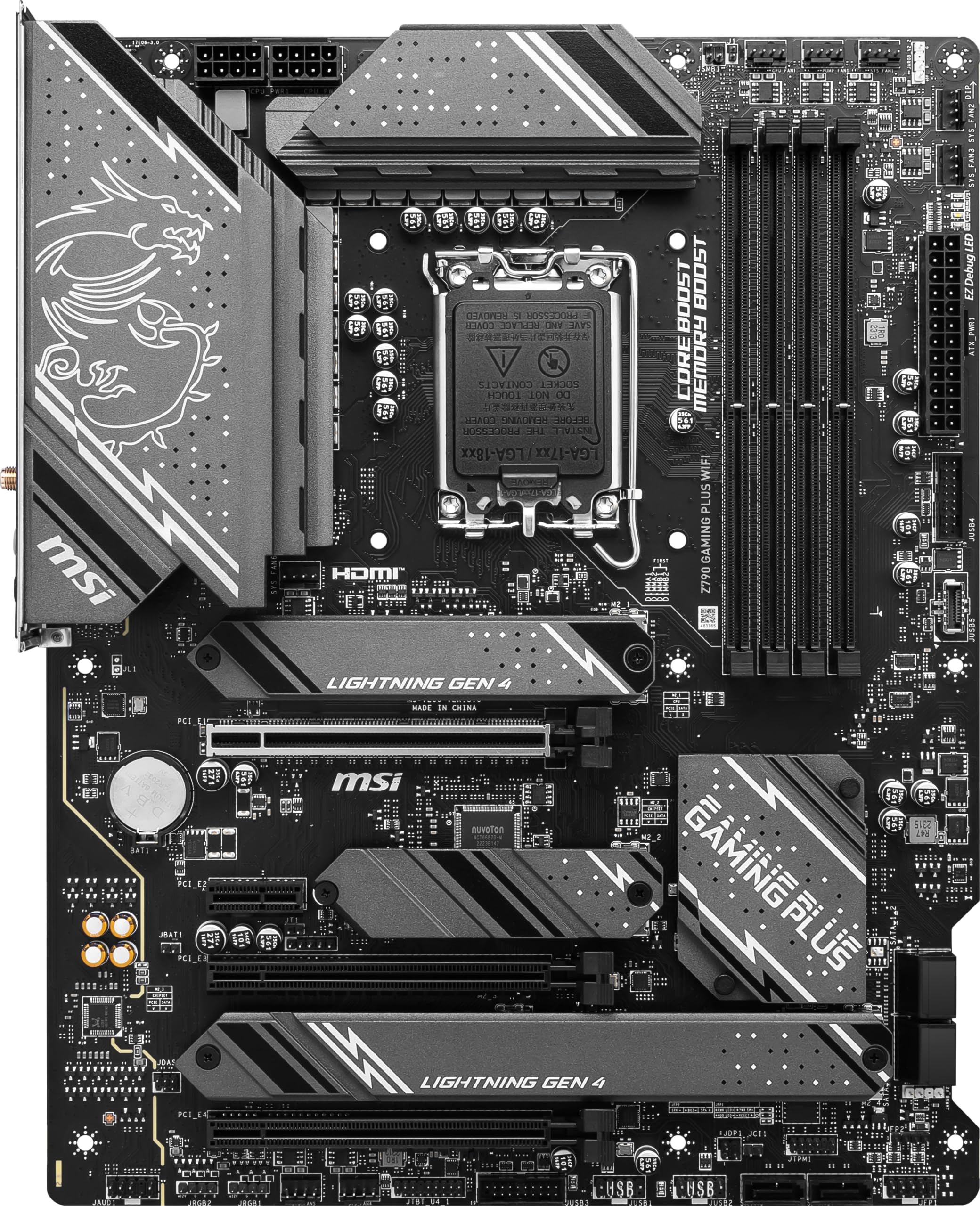 MSI Z790 GAMING PLUS WIFI＋DDR5 16GBセット Amazon.com: MSI Z790 Gaming Plus WiFi-AMZ Gaming Motherboard
