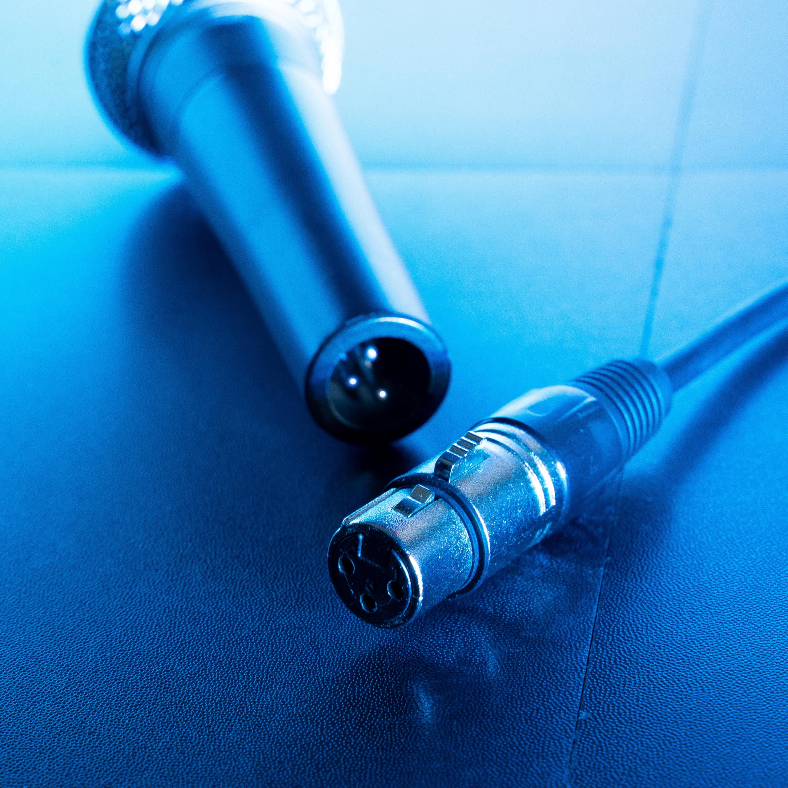 Plugger XLR Female 3B/Male 3B 1.50 m Cable, Black, 1.5 mètres - Image 3