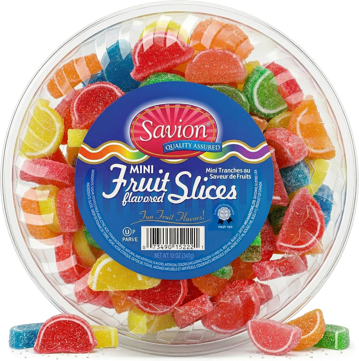 Savion Fruit Slices 12oz Tub