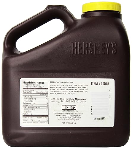 Miniatura 5 de Hershey's Jarabe, sabor a chocolate genuino, 24 oz, (paquete de 3)