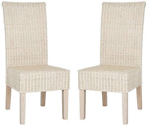 Home Collection – Arjun Set of 2 White Washed Wicker