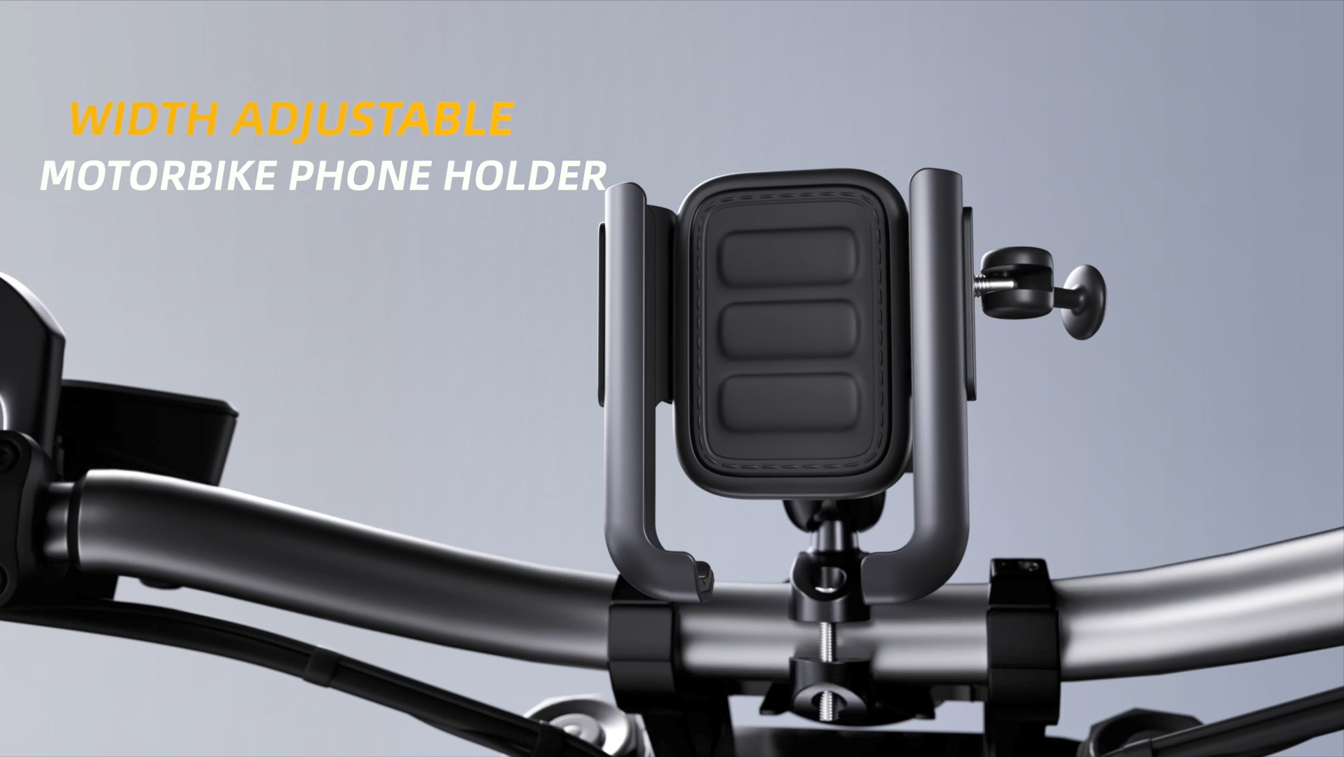 Lamicall Motorfiets Telefoonhouder, Fiets Telefoonhouder - [2025 Anti-Diefstal Ontwerp] [Dubbel Vibratiegedempft] Motorbike Telefoonhouder Met 720° Verstelbare Arm voor iPhone 17 16 15, 4,7-6,7