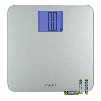 Salter Max Digital Bathroom Scale 250 Kg Capacity Supersize LCD Display