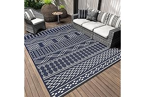 Outdoor Rug 5x8 Waterproof Patio Rug
