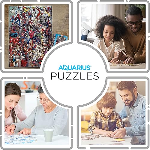 Miniatura 4 de AQUARIUS Marvel Spider-Man Heroes Puzzle (rompecabezas de 3000 piezas), mercancía y coleccionables con licencia oficial de Marvel Comics, sin