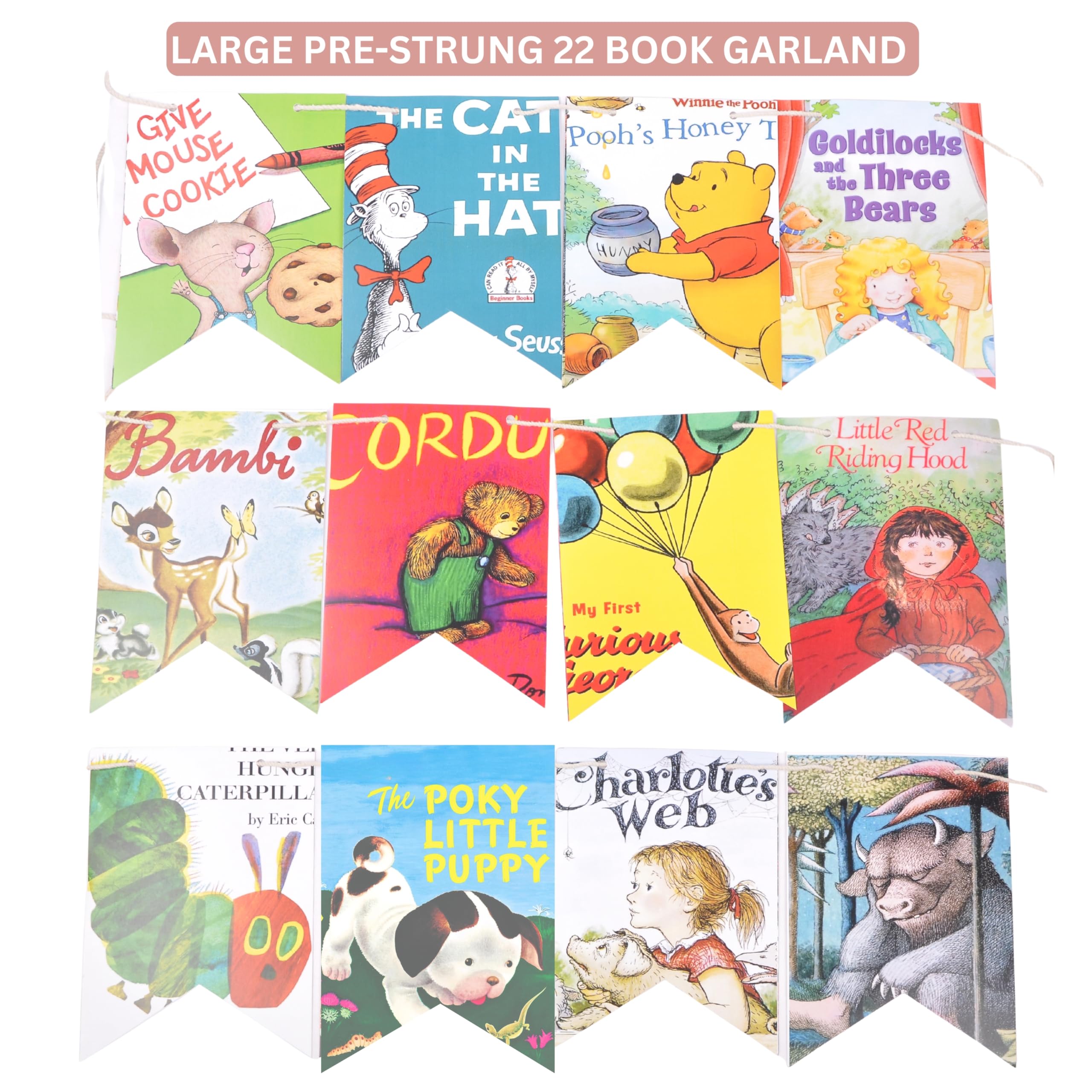 Amazon.com: CRAFTER KING Book Garland – Vintage Book Pages String