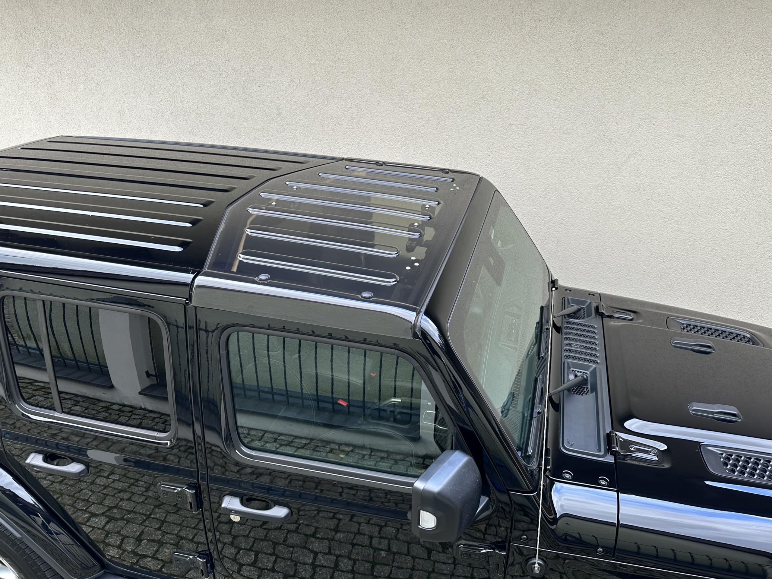Techo Panorámico Transparente Compatible con Jeep Wrangler JL Gladiator JT - Protección UV - Panel Translúcido Resistente