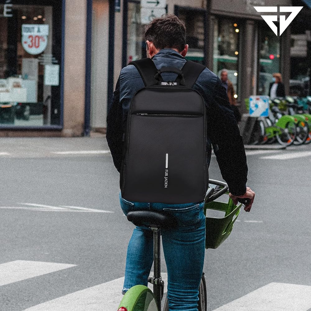 Amazon.com: FUR JADEN Anti Theft Number Lock Backpack Bag with