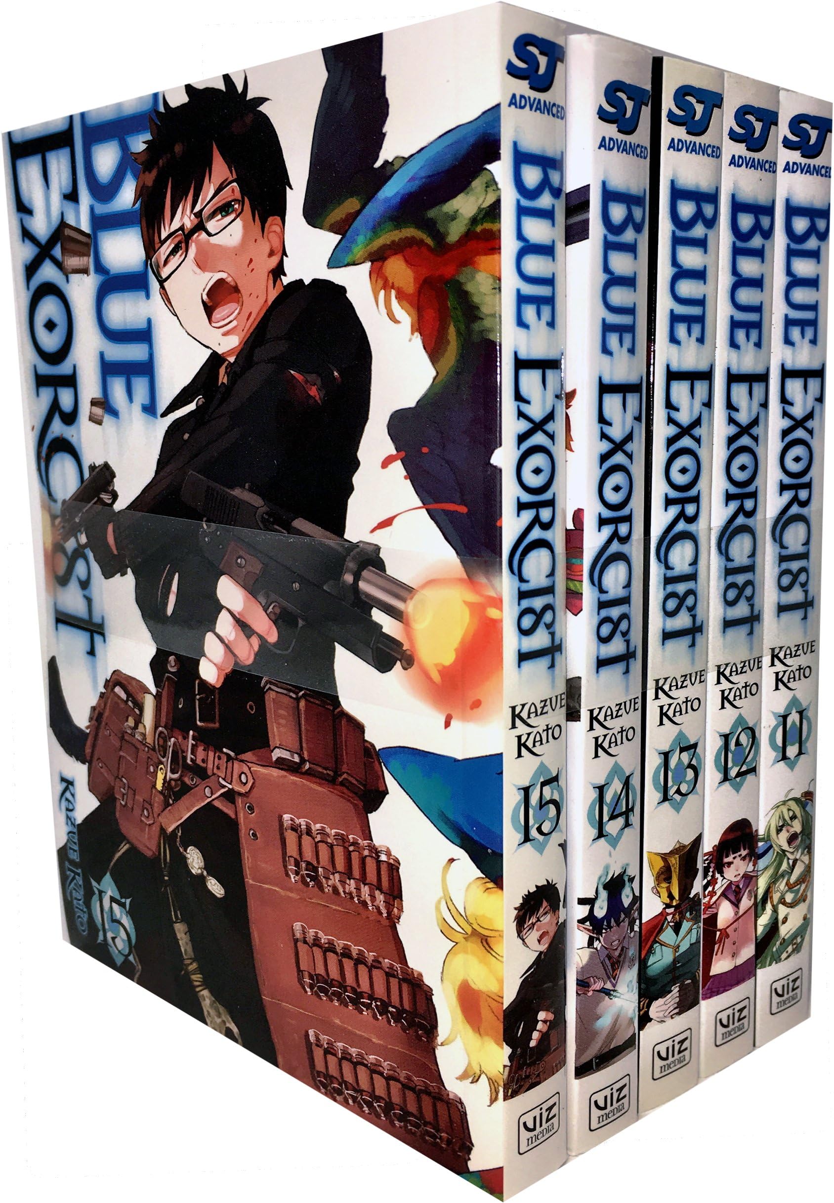 Blue Exorcist Volume 11-15 Collection 5 Books Set (Series 3) by Kazue Kato