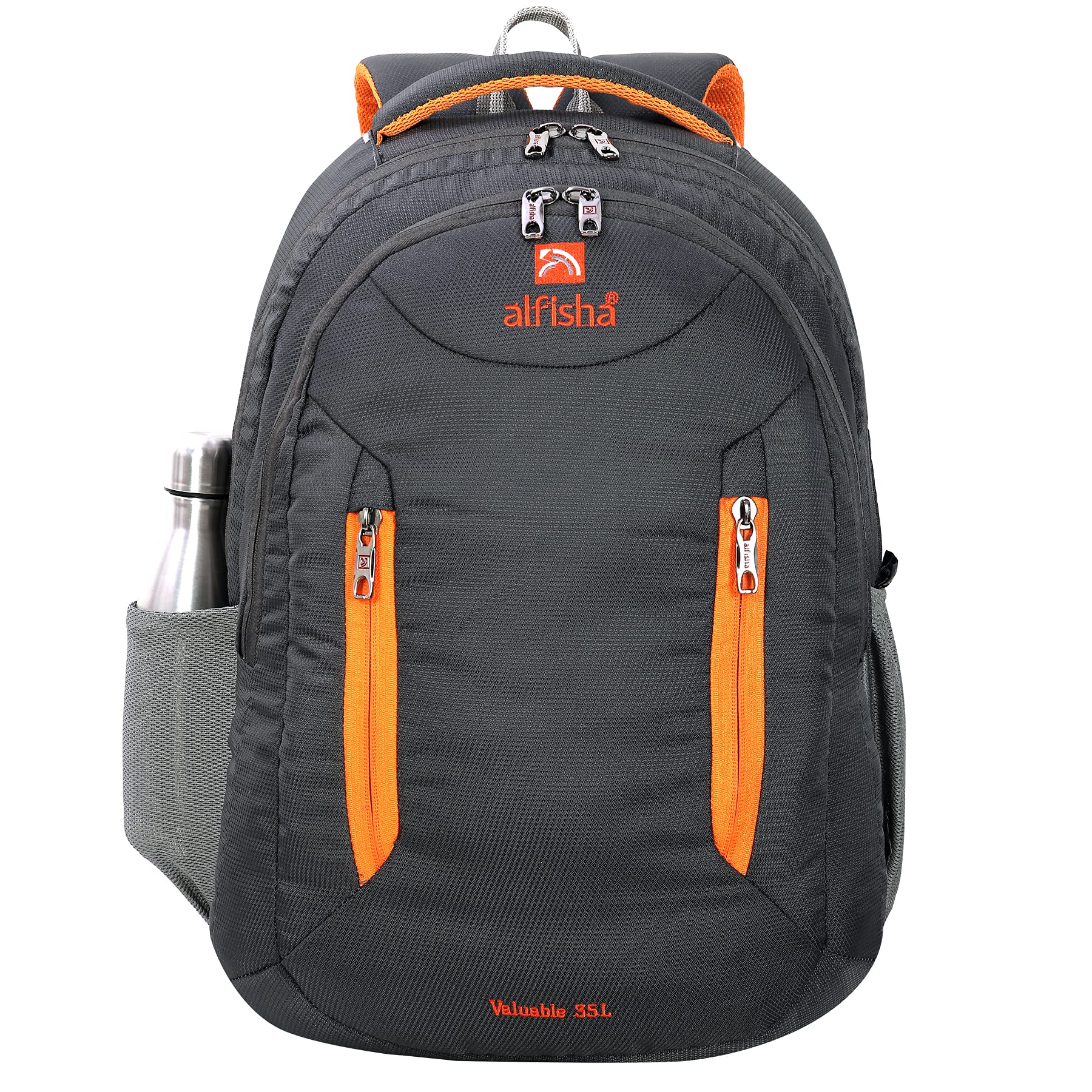 Alfisha Valuable Active 35 L Water Resistant Bag/Backpack for Laptop/MacBook up to 15.6 inches for Office/Travel/College for Men and Women with 2 Large compartments