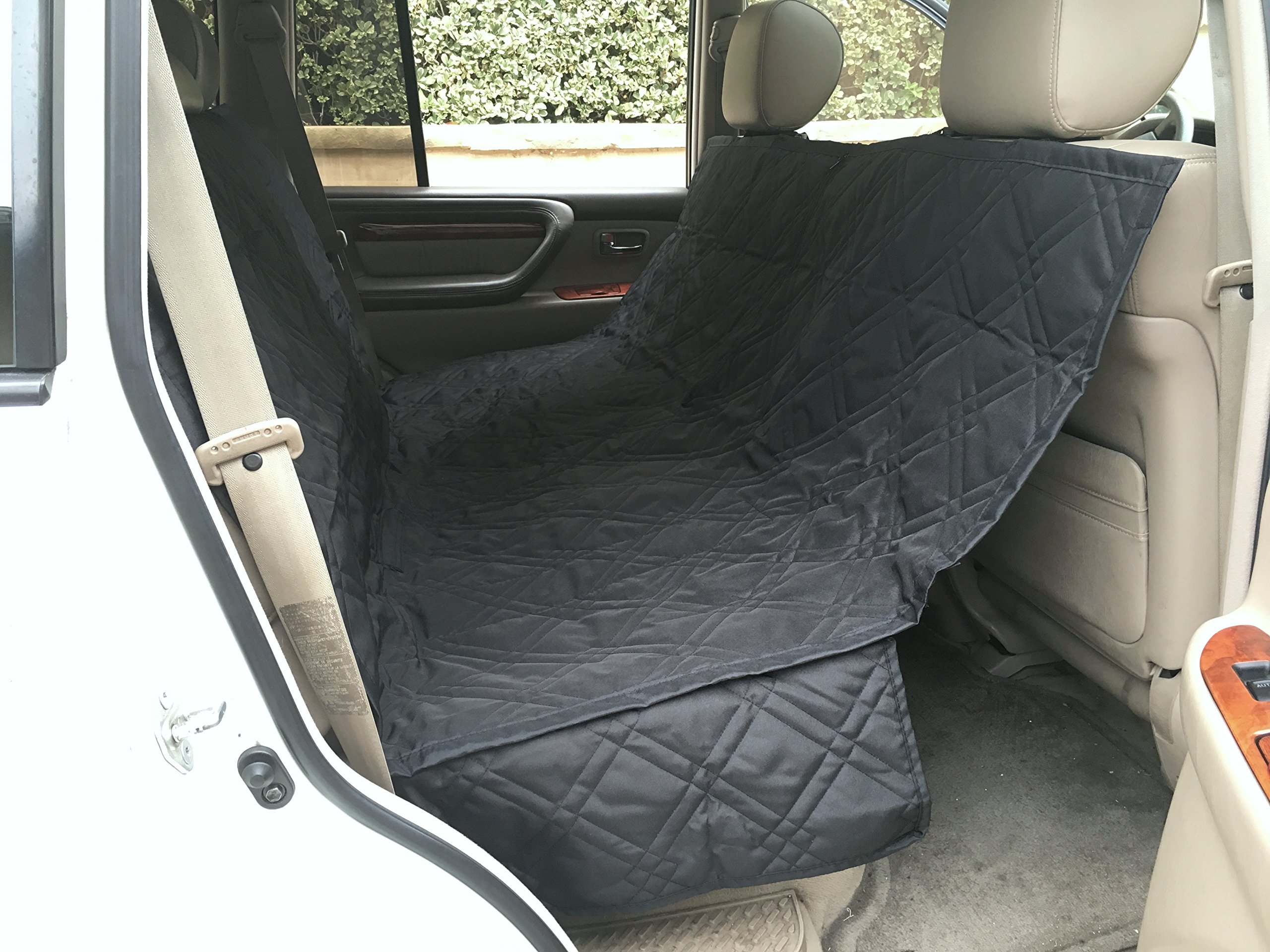 Formosa Covers Deluxe Dog Car Seat Hammock Quilted Cover with Non-Slip Backing Best for Cars Trucks and SUVs Make Travel with Your Pet Always an Option - 56