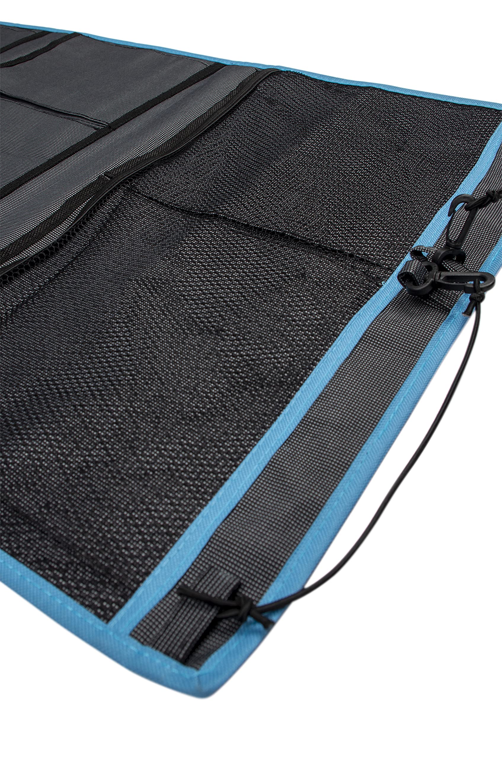 BO-CAMP 1771501, Organizator wielofunkcyjny z 16 dorosłymi przedziałami unisex, szary, 123 x 48 cm