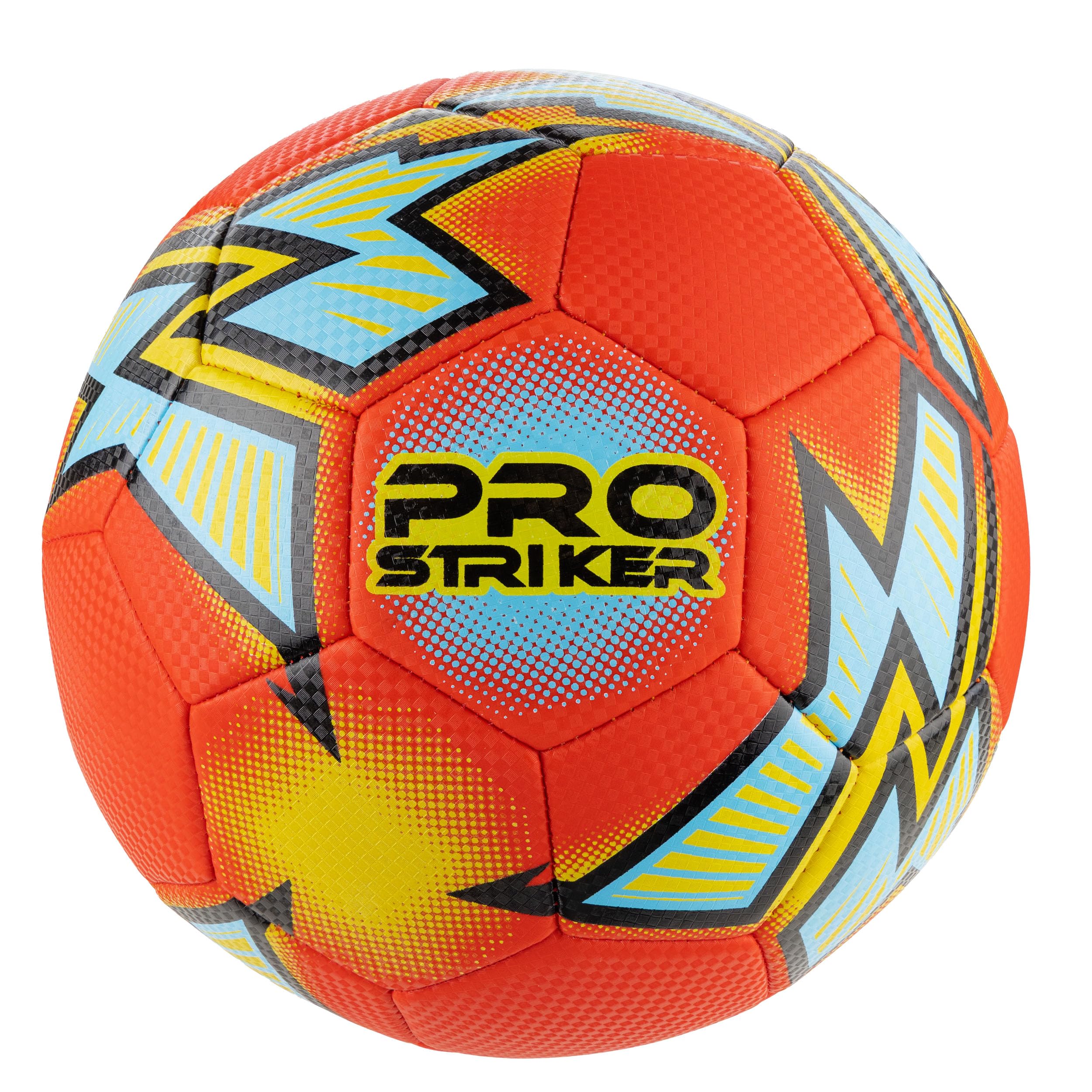 Pro Striker Soft Touch Football, Size 5 Training Ball for Beach, Park and Garden, Textured Grip Soccer Ball for Kids and Adults, Lightweight Football for Practice and Recreation โ image 1