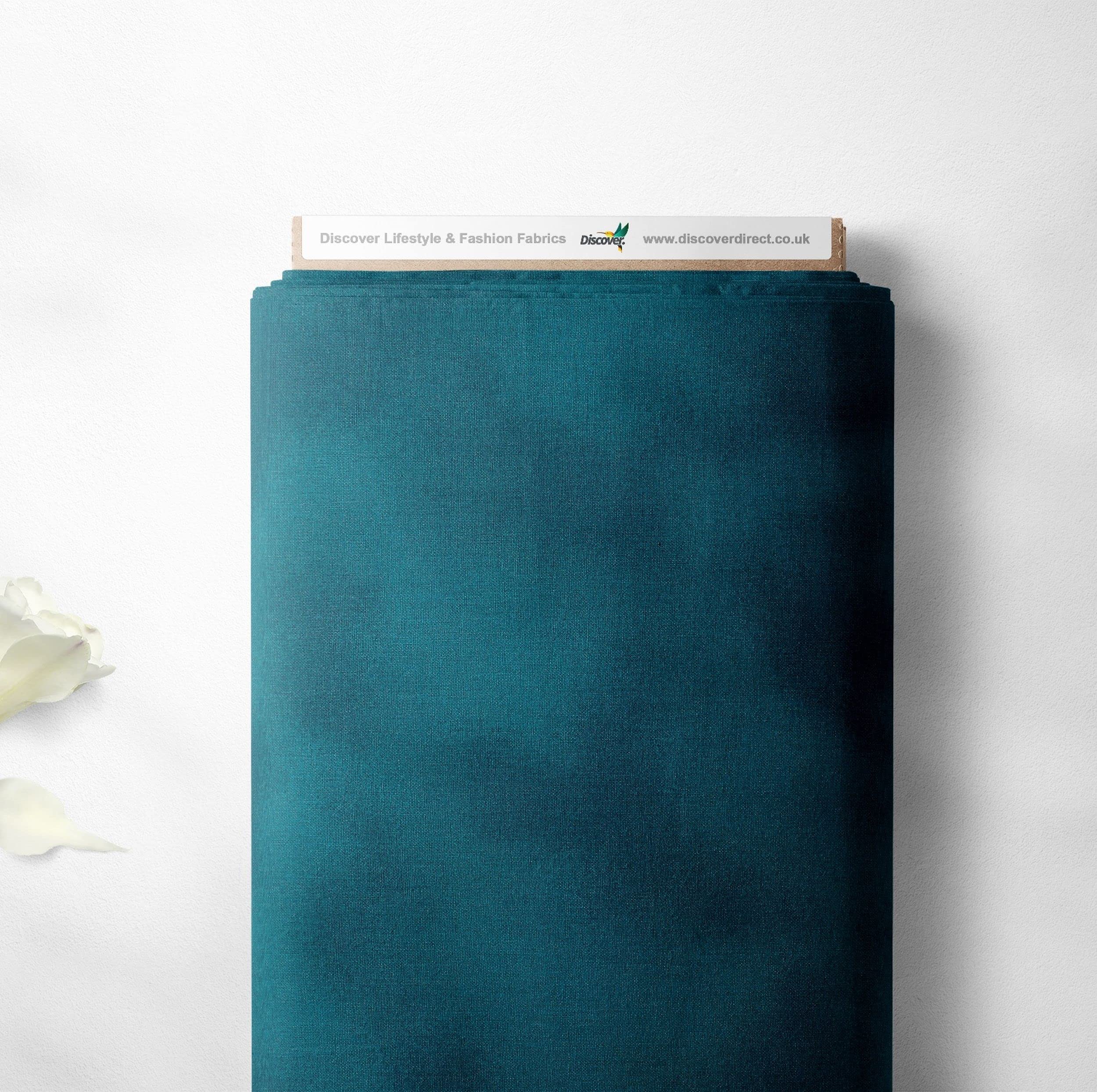 100% Cotton Blenders Plain Marble Effect Design Craft Quality Quilting Sewing Patchwork Fabric Material | 44" - 112 cm Wide (Per Half Metre, Jade)