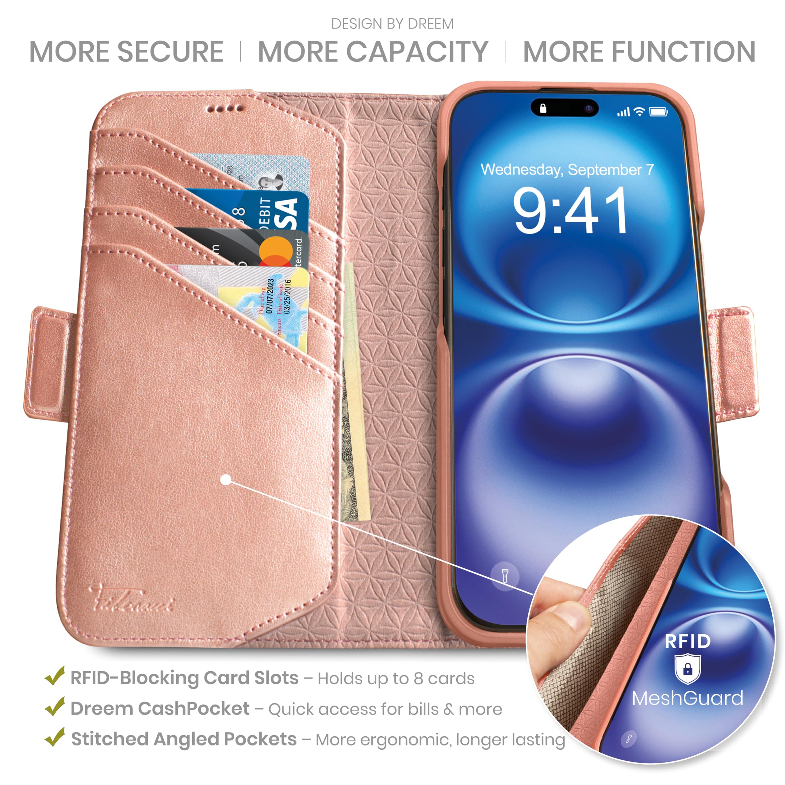 Amazon.co.jp: Fibonacci 2 in 1 Wallet Case for Apple iPhone 16