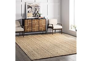 IKEA 4x6 Rigo Jute Handwoven Area Rug: Natural Grace for Your Home