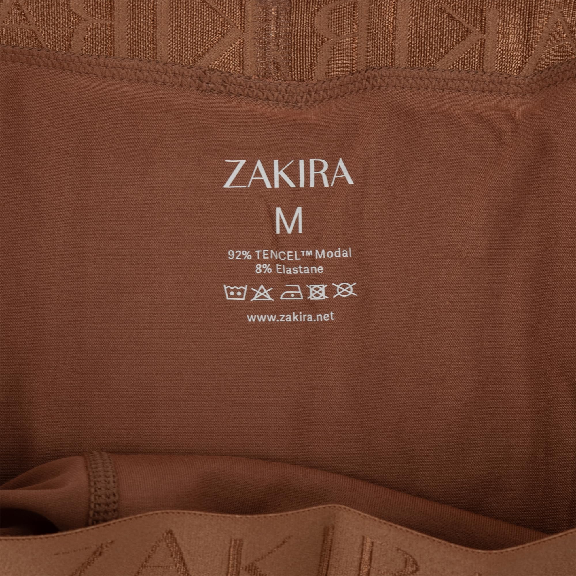 ZAKIRA Lot de 3 boxers en Tencel modal pour homme – Sous-vêtements super doux, extensibles, respirants et à séchage rapide