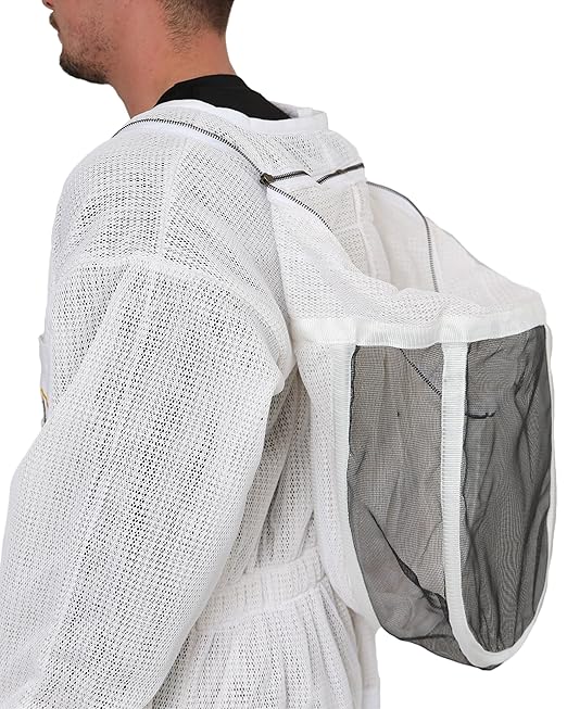Traje Apícola 3 Capas Ventilado con Velo y Guantes (XL) miniatura 9