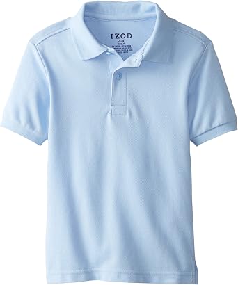 Izod Boys' Short Sleeve Uniform Polo 