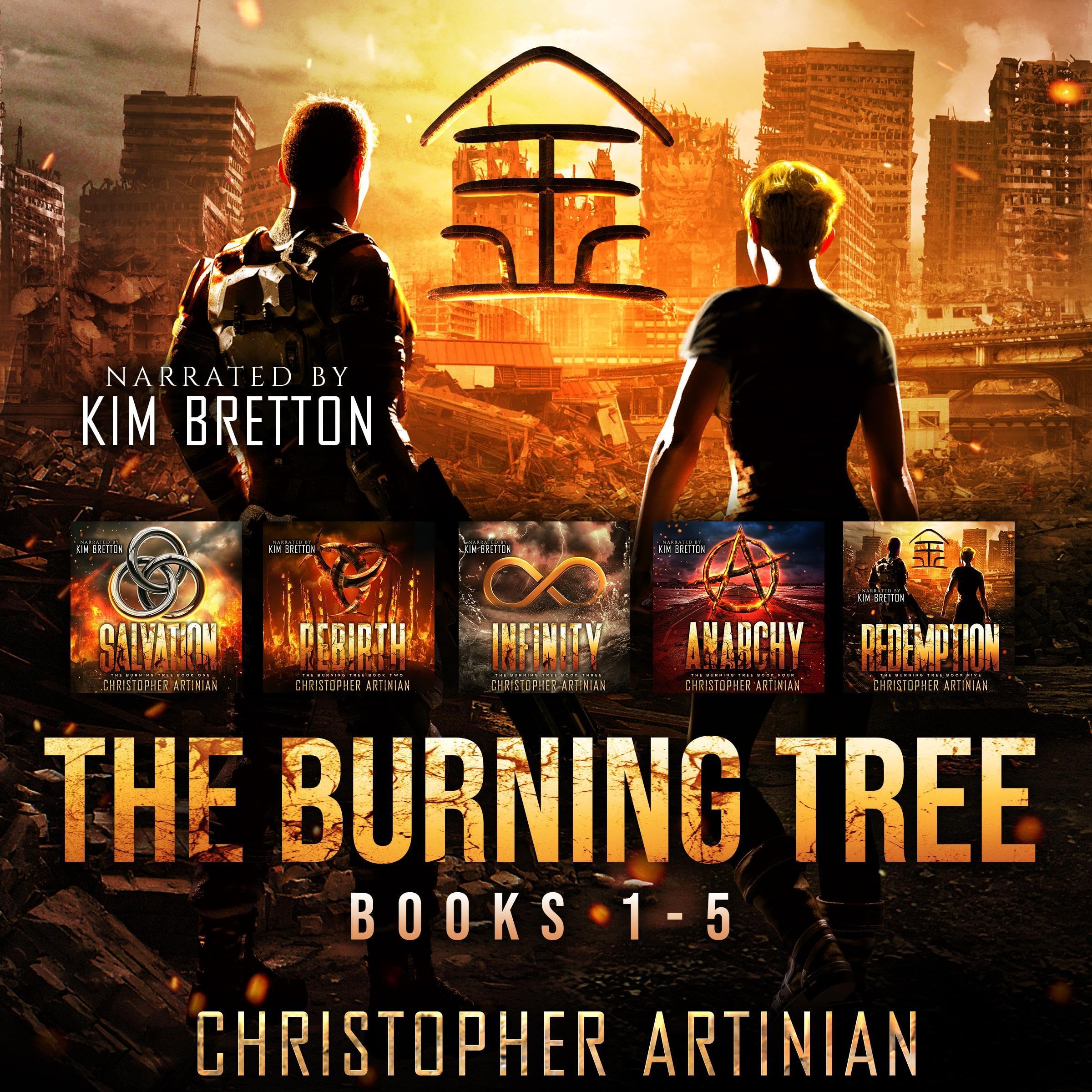 Cover art for The Burning Tree Box Set: Books 1-5
