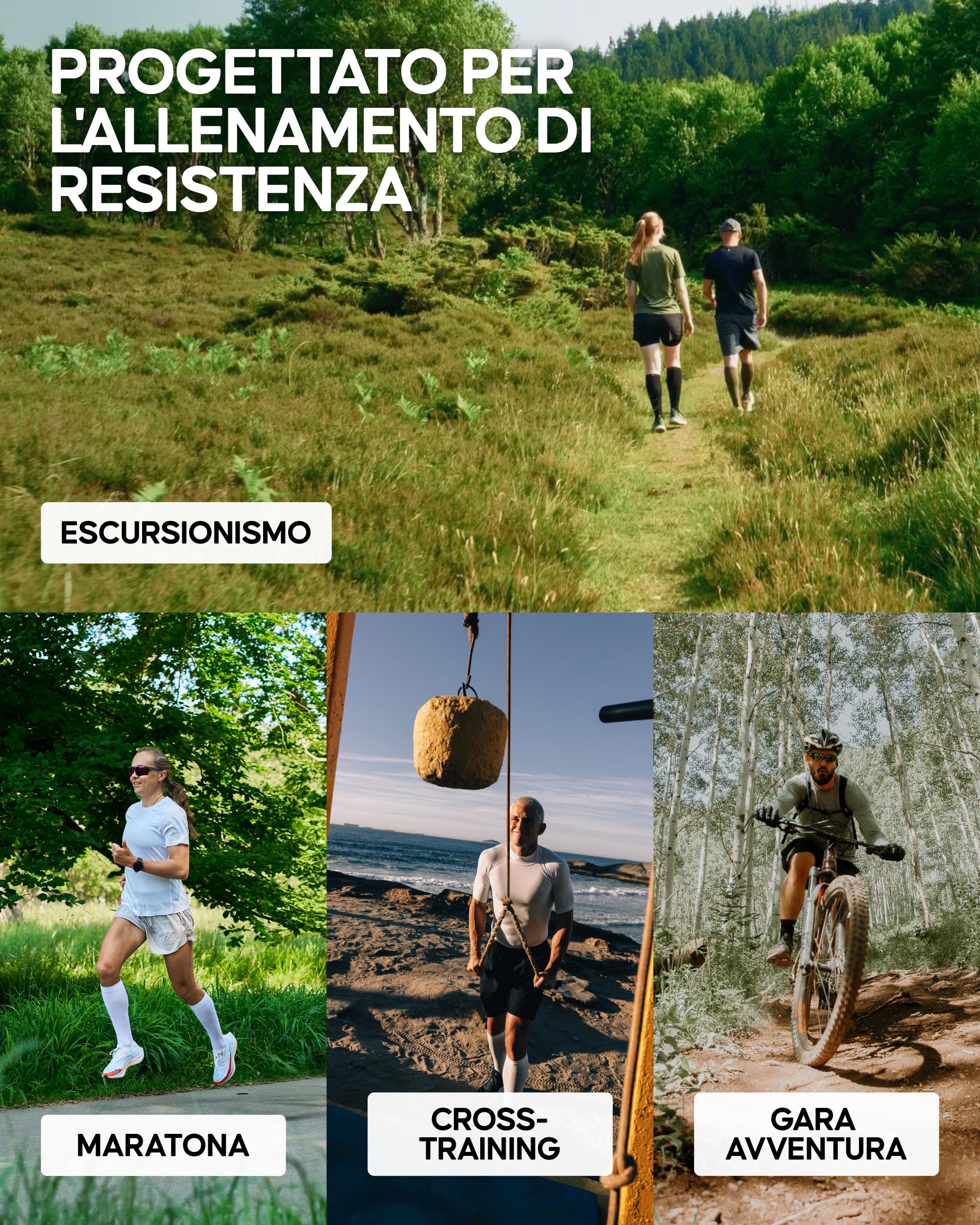 DANISH ENDURANCE Calze Compressione Graduata Uomo Donna 26-32 mmHg, Calze Contenitive Traspiranti, per Recupero, Circolazione e Allenamento