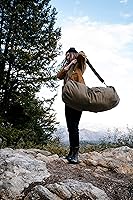 Vista 5 de STANSPORT - Deluxe Duffel Bag With Zipper For Gym, Travel, & Storage Olive Green