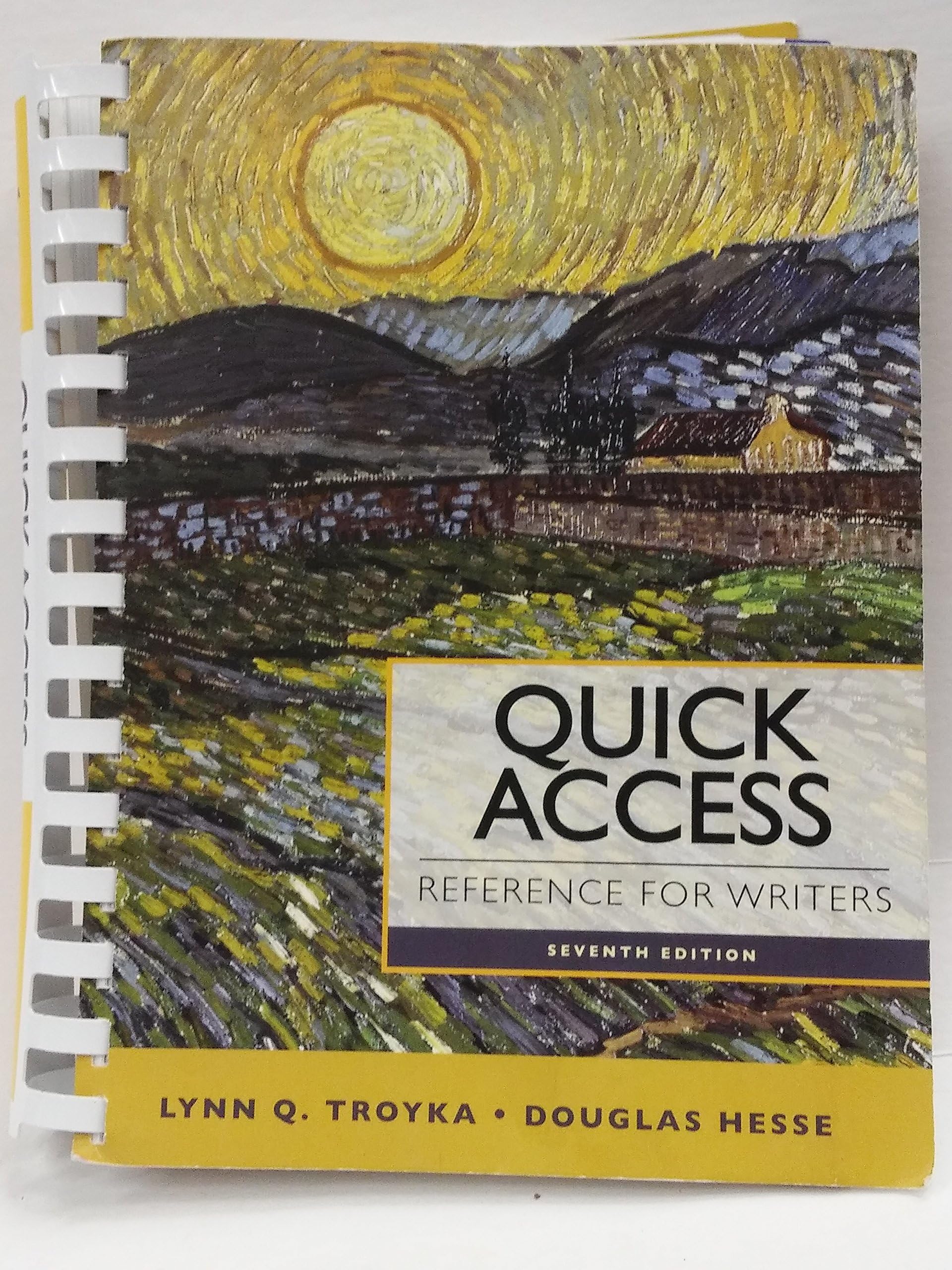 Quick Access Reference for Writers (7th Edition) 7th Edition