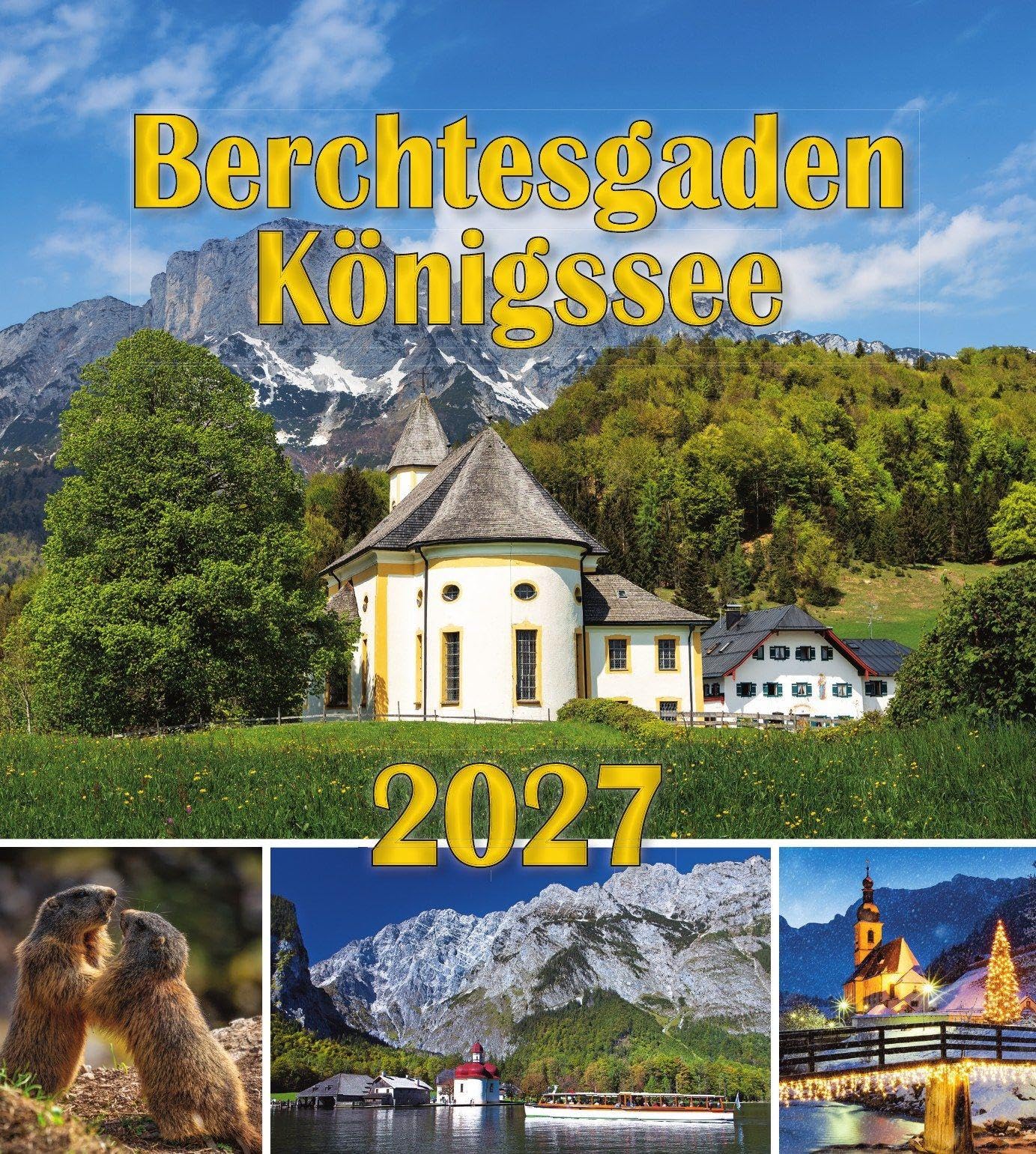 Postkartenkalender Berchtesgaden 2027: 13 herausnehmbare Postkarten mit den schönsten Motiven aus dem Berchtesgadener Land